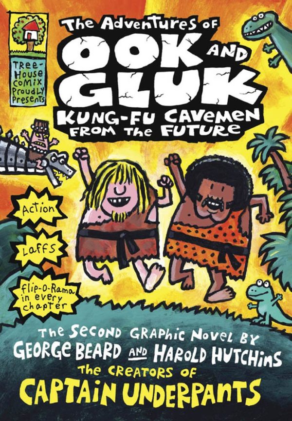 The Adventures of Ook and Gluk: Kung Fu Cavemen from the Future (Captain Underpants) Pilkey, Dav