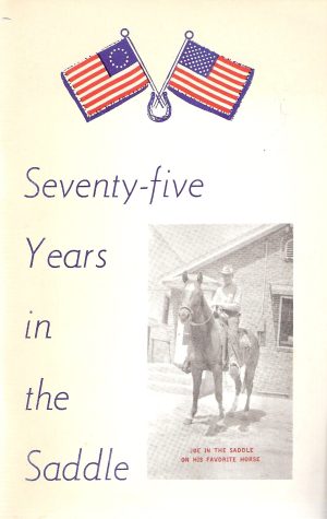 Seventy-five years in the saddle Christie, Joe