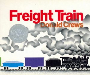 Freight Train Board Book: A Caldecott Honor Award Winner (Caldecott Collection) [Board book] Crews, Donald