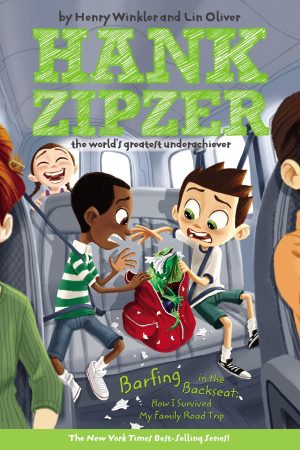 Barfing in the Backseat #12: How I Survived My Family Road Trip (Hank Zipzer) [Paperback] Winkler, Henry and Oliver, Lin