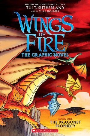 Wings of Fire: The Brightest Night: A Graphic Novel (Wings of Fire Graphic Novel #5) (Wings of Fire Graphix) [Paperback] Sutherland, Tui T. and Holmes, Mike