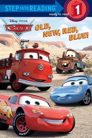 Old, New, Red, Blue! (Step into Reading) (Cars movie tie in) [Paperback] RH Disney