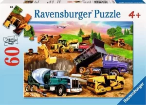 Children's Jigsaw Puzzle Construction Crowd - 60 Pieces Puzzle