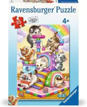 Children’s Jigsaw Puzzle Playful Purr Babies - 35 Pieces Puzzle (SKU 1274)