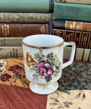 August Poppy Vintage Coffee Mug (S746)