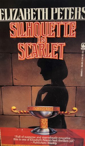 Silhouette In Scarlet: A Vicky Bliss Mystery Elizabeth Peters