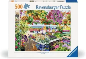 Ravensburger Jigsaw Puzzle Glorious Garden Center - 500 Pieces Puzzle (SKU 1243)