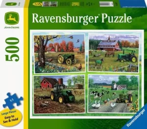 Ravensburger Jigsaw Puzzle John Deere Classic - 500 Pieces Puzzle (SKU 1228)