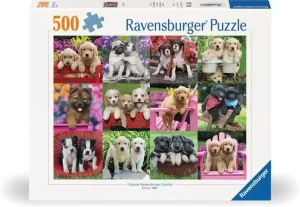 Ravensburger Jigsaw Puzzle Puppy Pals - 500 Pieces Puzzle (SKU 1235)