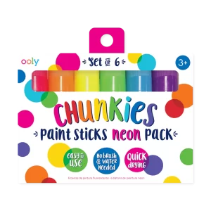 Chunkies: Paint Sticks Neon Pack Set of 6 (SKU 1206)