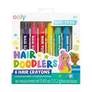 Hair Doodlers: Hair Crayons Set of 6 (SKU 1204)