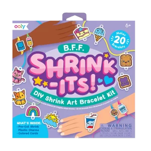 Shrink-Its! DIY Shrink Art Bracelet Kit - B.F.F. (SKU 1223)