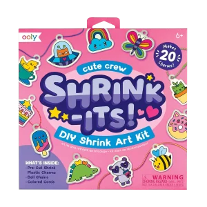 Shrink-Its! DIY Shrink Art Kit - Cute Crew (SKU 1221)