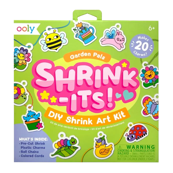 Shrink-Its! DIY Shrink Art Kit - Garden Pals (SKU 1222)