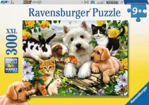 Children’s Jigsaw Puzzle Happy Animal Buddies - 300 Pieces Puzzle (SKU 1275)