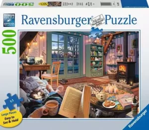Jigsaw Puzzle Cozy Retreat - 500 Pieces Puzzle (SKU 1282)