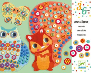 Djeco Mosaic Milfiori Sticker Art Crafts  (3-6 Years Old)