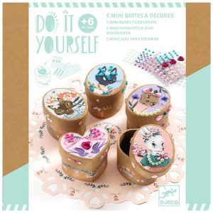 Do-It-Yourself 5 Miniature Boxes (Djeco)