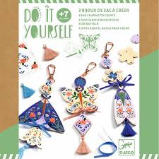 Do-It-Yourself 3 Bag Charms (Djeco)