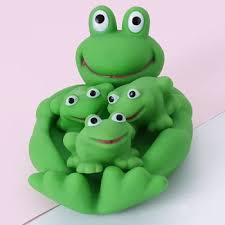 Mother Frog with Little Babies Bath Toy