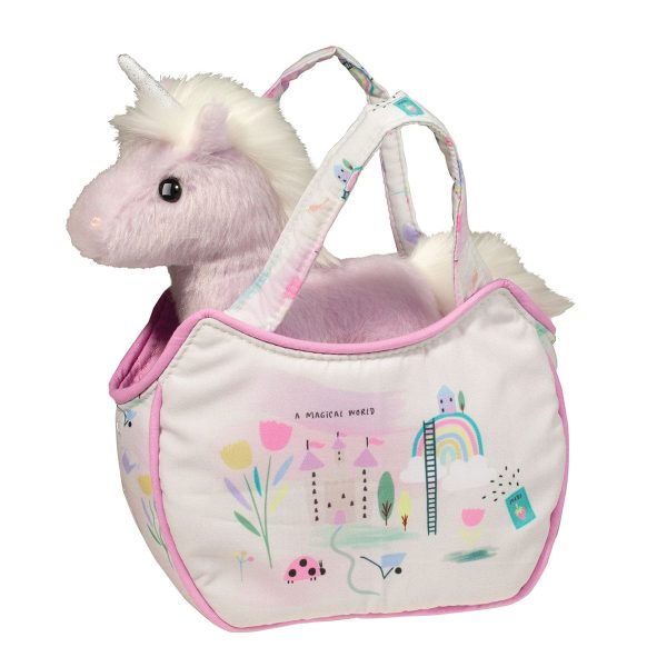 Magical World Sassy Pet Sak with Purple Unicorn