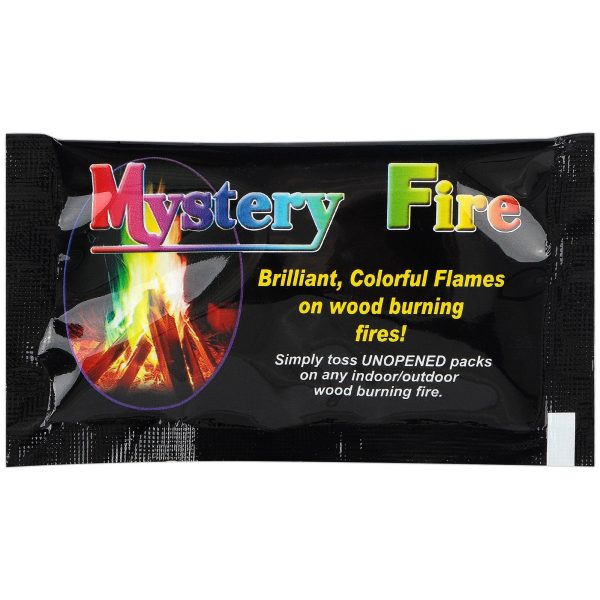 Mystery Fire - Brilliant, Colorful Flames on Wood-Burning Fires