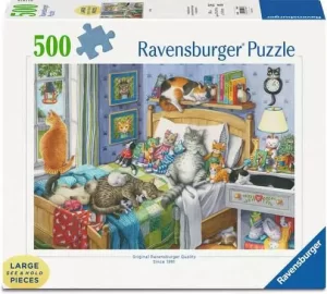 Jigsaw Puzzle Ingrid Slyder: Cat Nap - 500 Pieces Puzzle (SKU 1281)