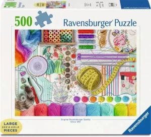 Jigsaw Puzzle Needlework Station - 500 Pieces Puzzle (SKU 1283)