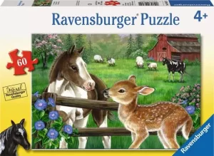 Ravensburger Children’s Jigsaw Puzzle New Neighbors - 60 Pieces Puzzle (SKU 1261)