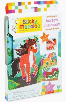 Sticky Mosaics Travel Pack - Horses