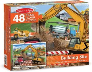 Building Site Floor Puzzle - 48 Pieces