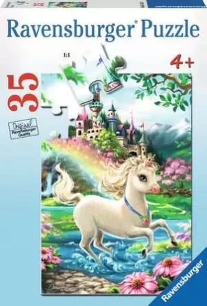Ravensburger Children’s Jigsaw Puzzle Unicorn Castle - 35 Pieces Puzzle (SKU 1264)