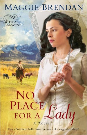 No Place for a Lady (Heart of the West Series, Book 1) [Paperback] Maggie Brendan