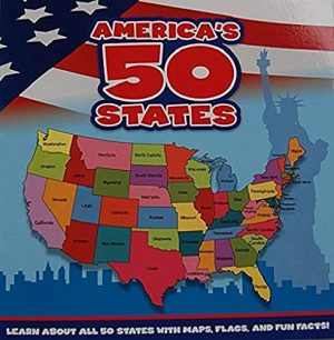America's 50 States Book by Flying Frog Publishing