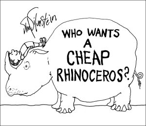 Who Wants a Cheap Rhinoceros? [Hardcover] Silverstein, Shel