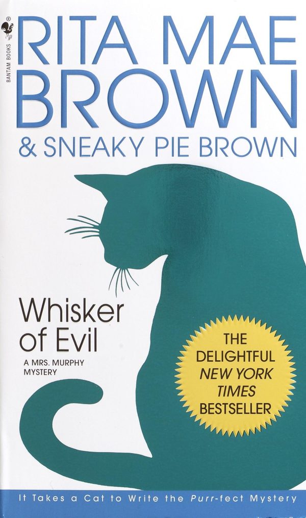 Whisker of Evil: A Mrs. Murphy Mystery [  hardcover] Rita Mae Brown