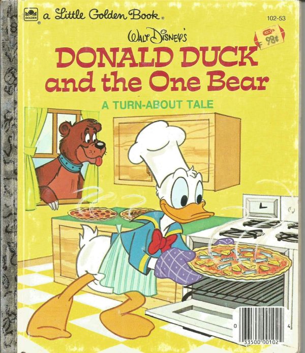 Donald Duck and the One Bear (Little Golden Books) [Hardcover]