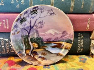Gorgeous Decorative Hand-Painted Japanese Small Plate (S817) ~ 50% off with vintage coupon