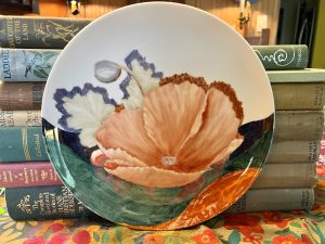 Gorgeous Decorative Floral Porcelain Plate (S839) ~ 50% off with vintage coupon