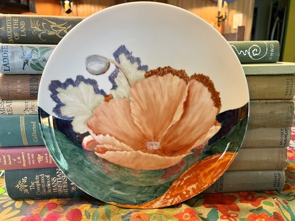 Gorgeous Decorative Floral Porcelain Plate (S839) ~ 50% off with vintage coupon