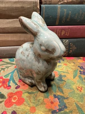 Vintage Light Blue Easter Bunny (S845) ~ 50% off with vintage coupon