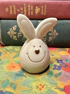 Happy Little Easter Bunny Face with Ears Up and Alert (S850) ~ 50% off with vintage coupon