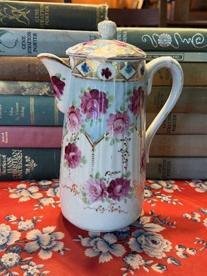 Beautiful Vintage Elegant Floral Tall Teapot (S883) ~ 50% off with vintage coupon