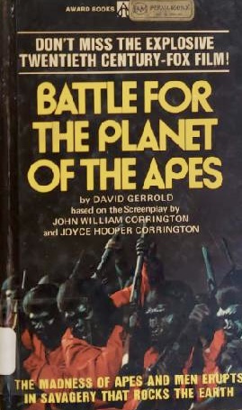 Battle for the Planet of the Apes [Mass Market Paperback] David Gerrold