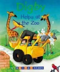 Digby Helps at the Zoo [Hardcover] Aburrow-Newman, Alan