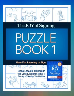 Joy of Signing Puzzle Book 1 [Paperback] Hillebrand, Linda L
