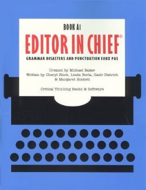 Editor in Chief? A1 Cheryl Block; Linda Borla; Gaeir Dietrich and Margaret Hockett
