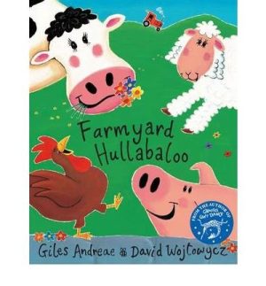 Cock-A-doodle-doo! Barnyard Hullabaloo [Paperback] Andreae, Giles and Wojtowycz, David