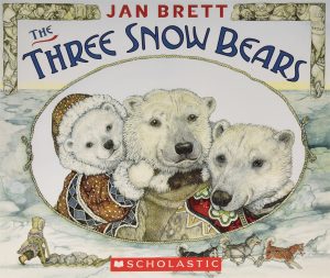 The Three Snow Bears [Paperback] jan-brett