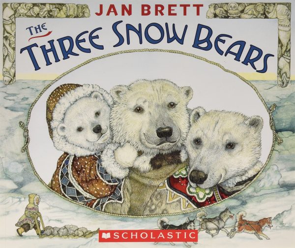 The Three Snow Bears [Paperback] jan-brett